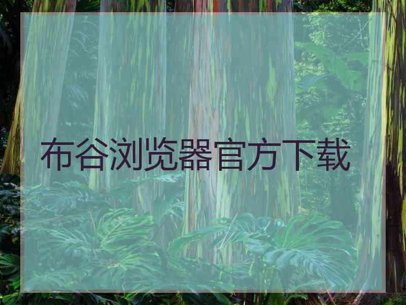 布谷浏览器官方下载 布谷浏览器官方下载