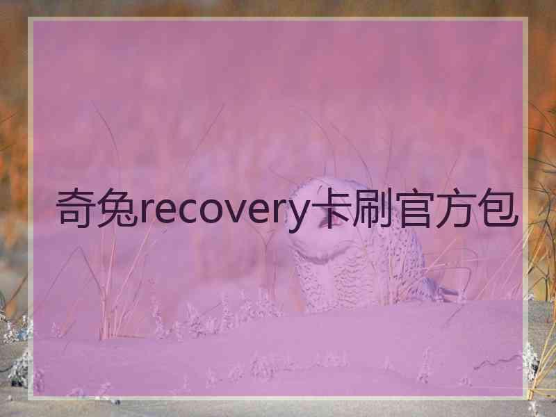 奇兔recovery卡刷官方包