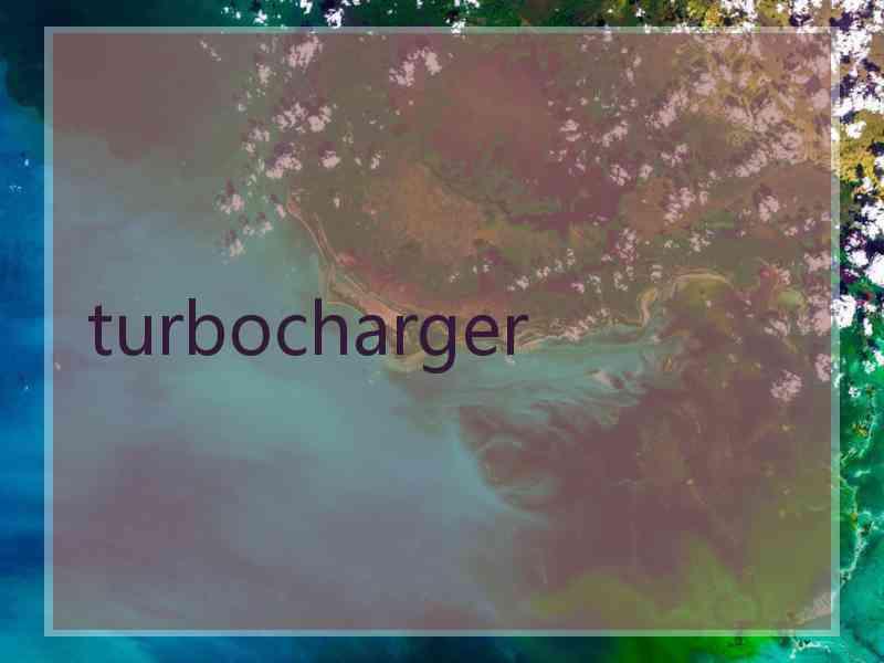 turbocharger