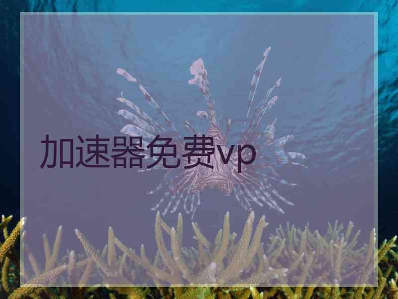 加速器免费vp
