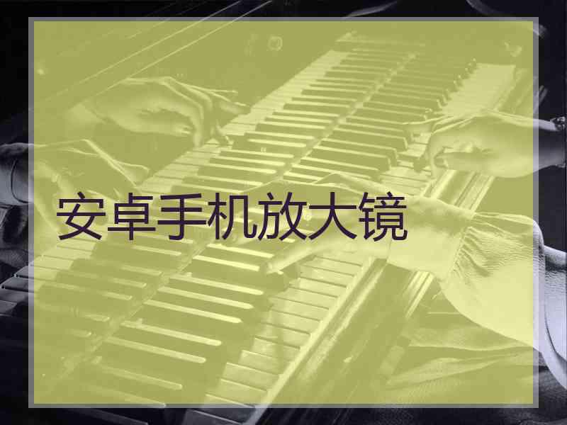 安卓手机放大镜