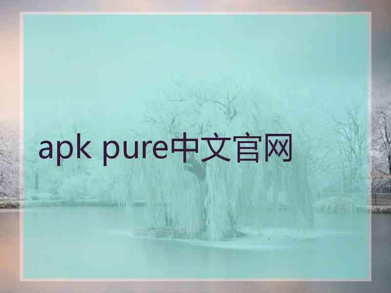 apk pure中文官网