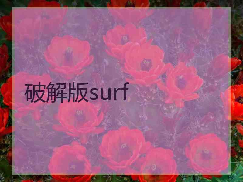 破解版surf