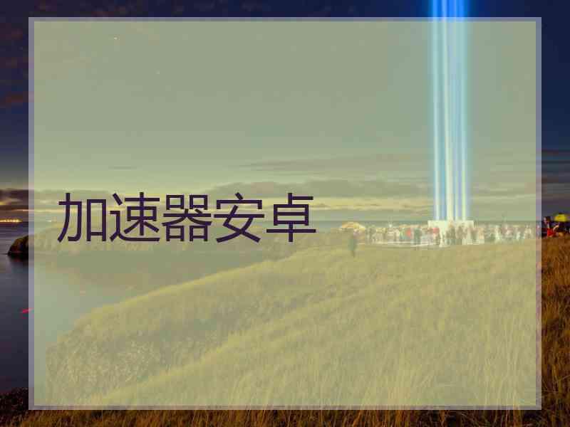 加速器安卓