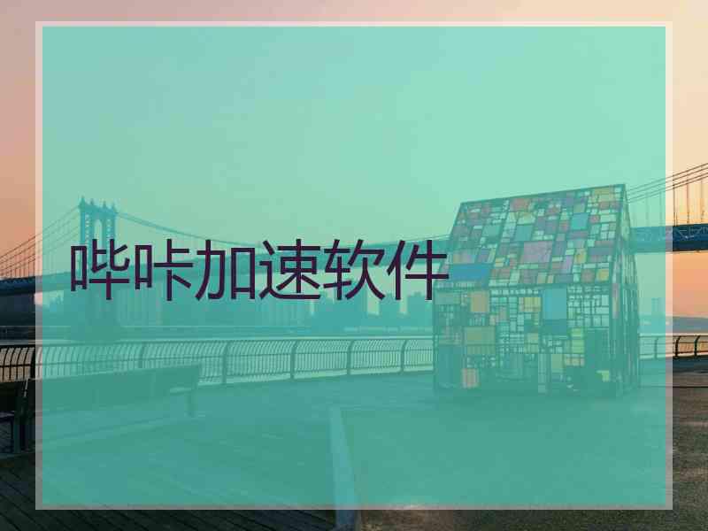哔咔加速软件