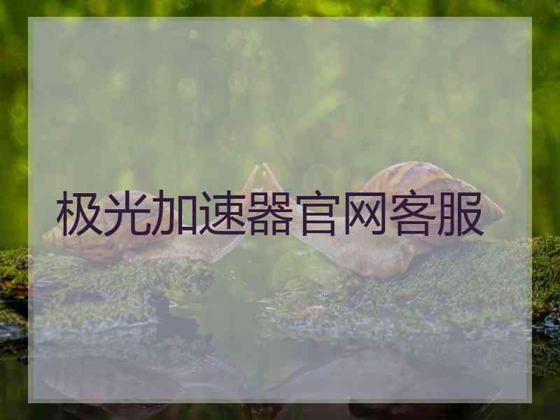 极光加速器官网客服