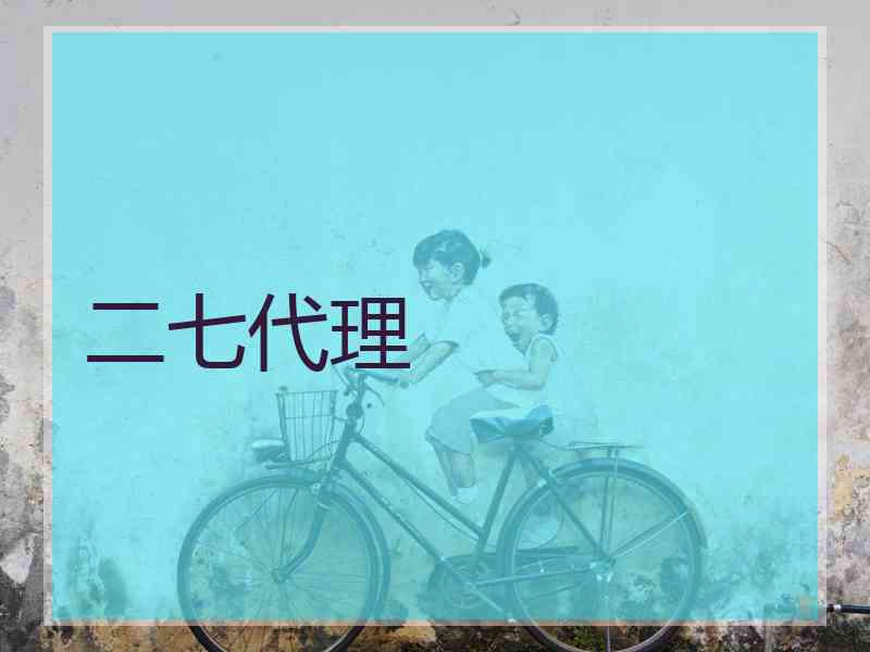 二七代理