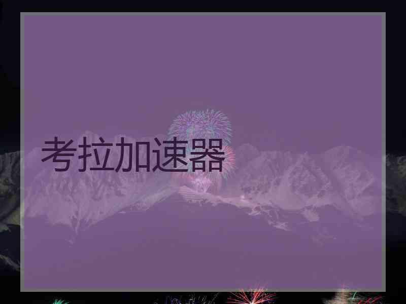 考拉加速器
