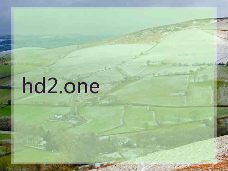 hd2.one
