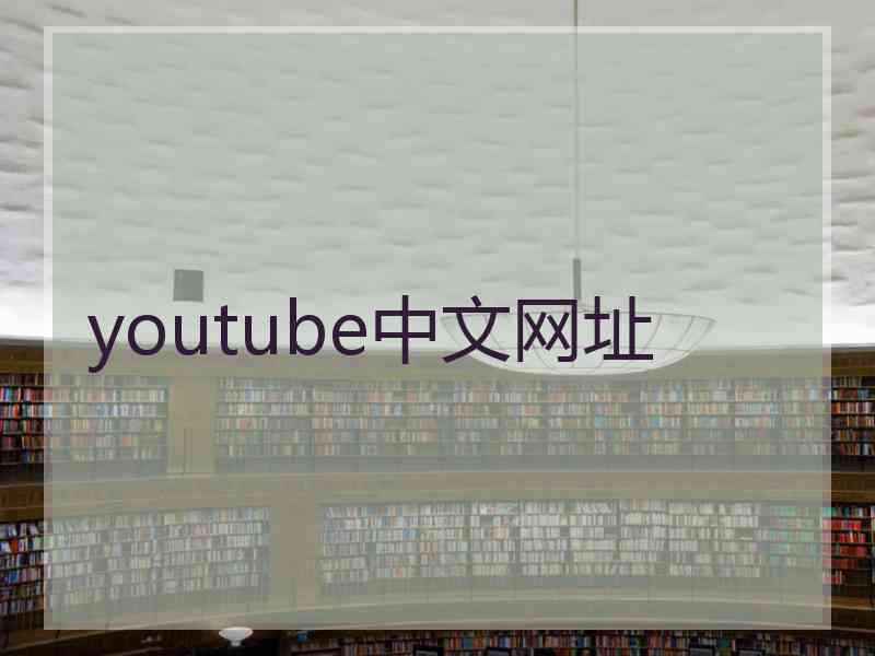 youtube中文网址