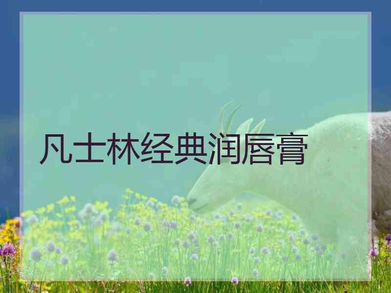 凡士林经典润唇膏