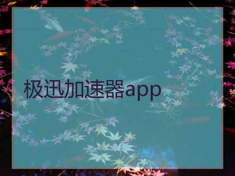 极迅加速器app