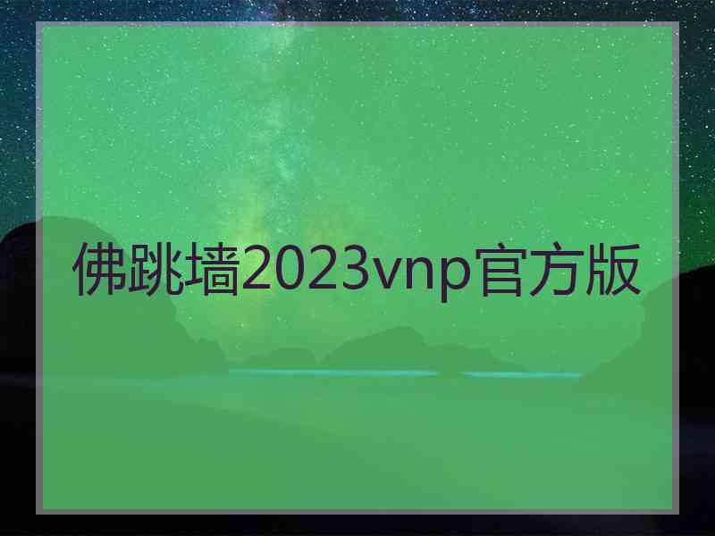 佛跳墙2023vnp官方版