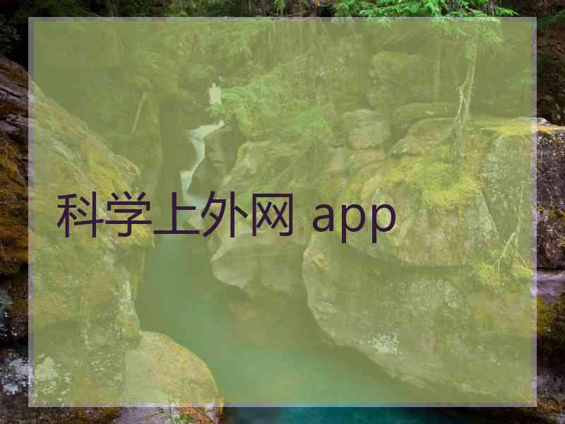 科学上外网 app