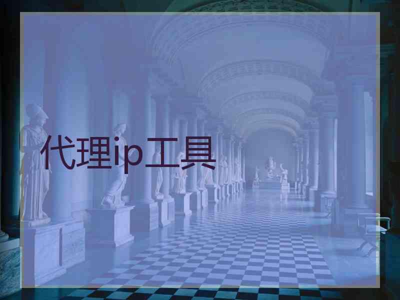 代理ip工具
