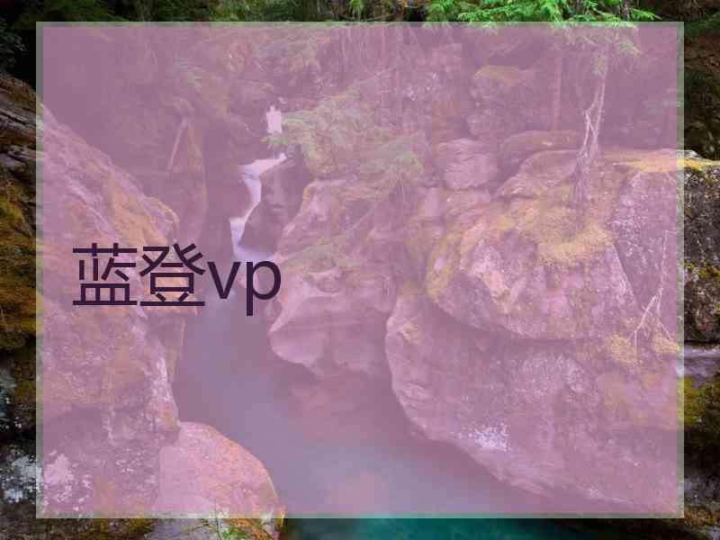 蓝登vp