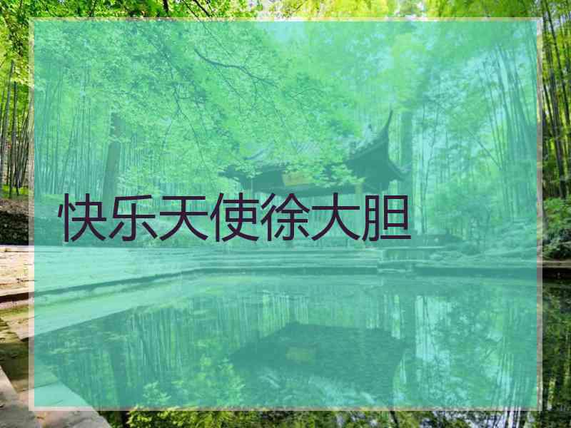 快乐天使徐大胆