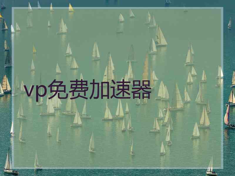 vp免费加速器