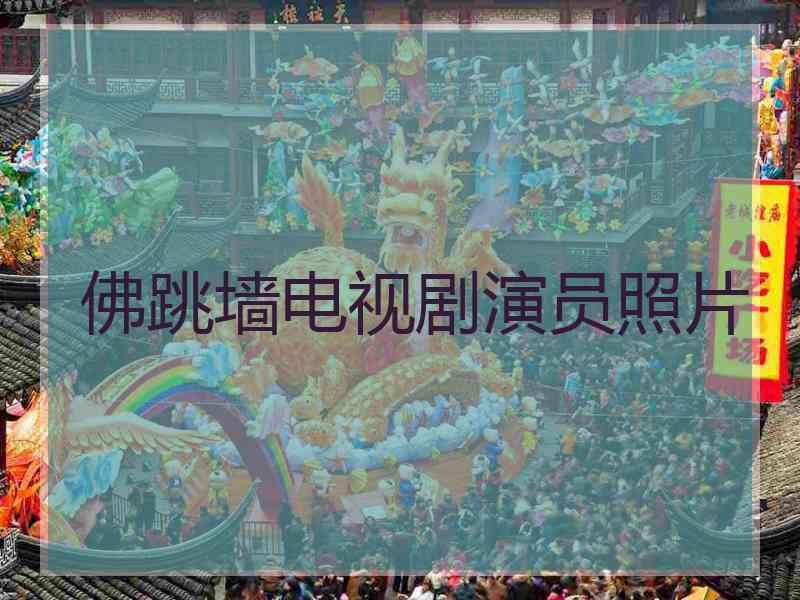 佛跳墙电视剧演员照片