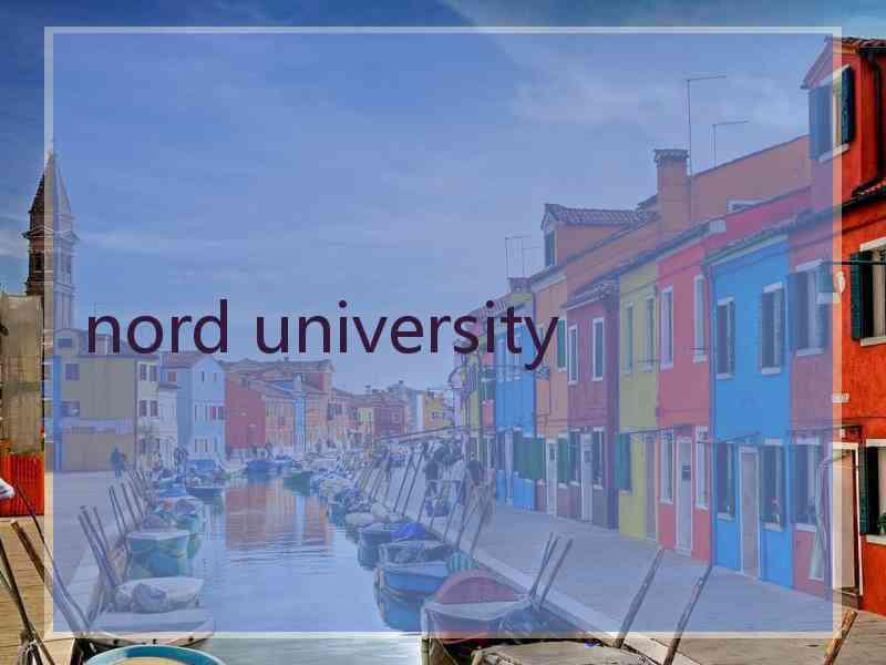 nord university