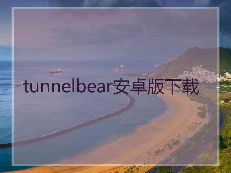 tunnelbear安卓版下载