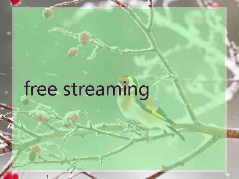 free streaming
