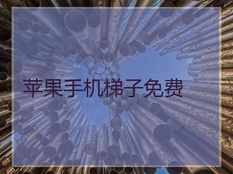 苹果手机梯子免费