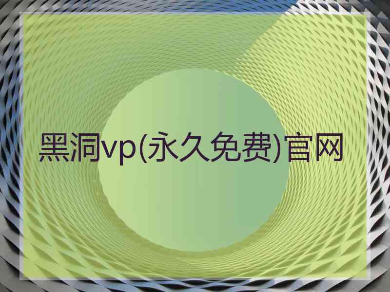 黑洞vp(永久免费)官网