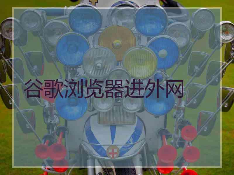 谷歌浏览器进外网