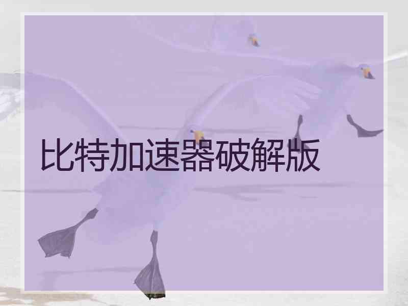 比特加速器破解版