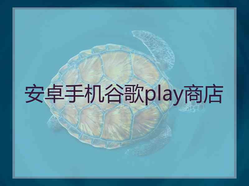 安卓手机谷歌play商店