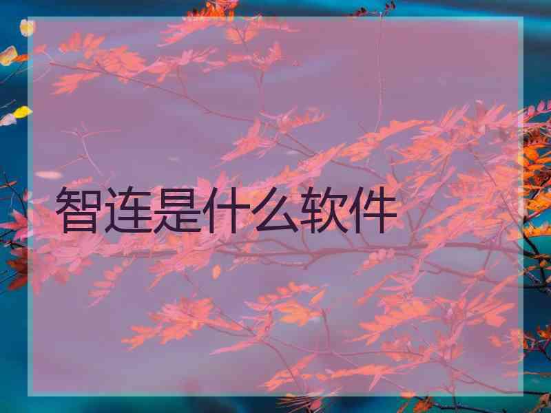 智连是什么软件
