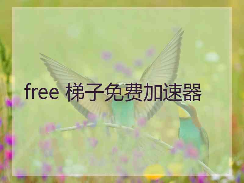 free 梯子免费加速器