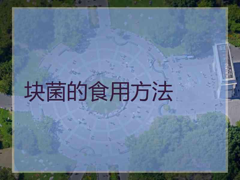 块菌的食用方法