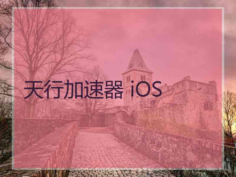 天行加速器 iOS