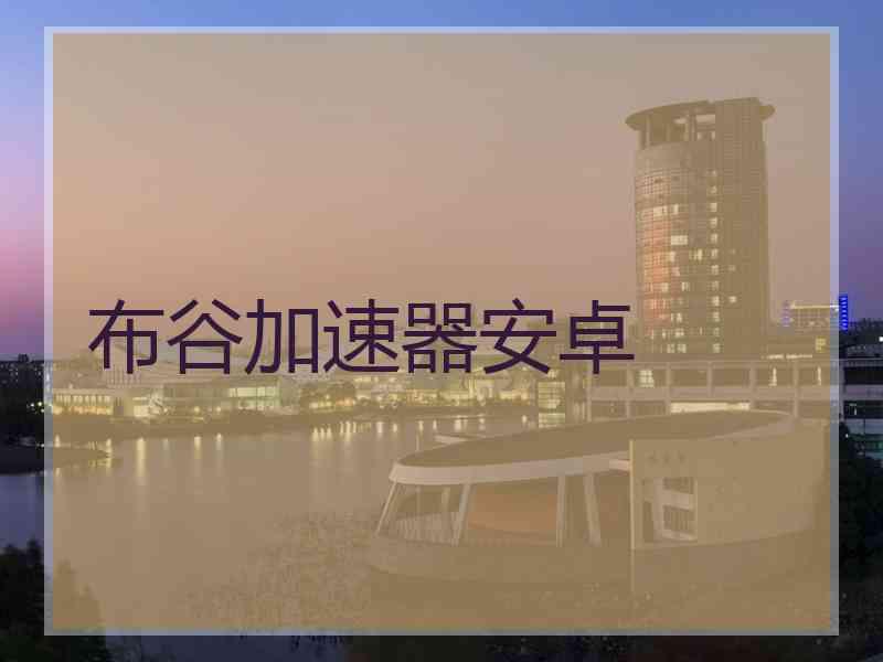 布谷加速器安卓