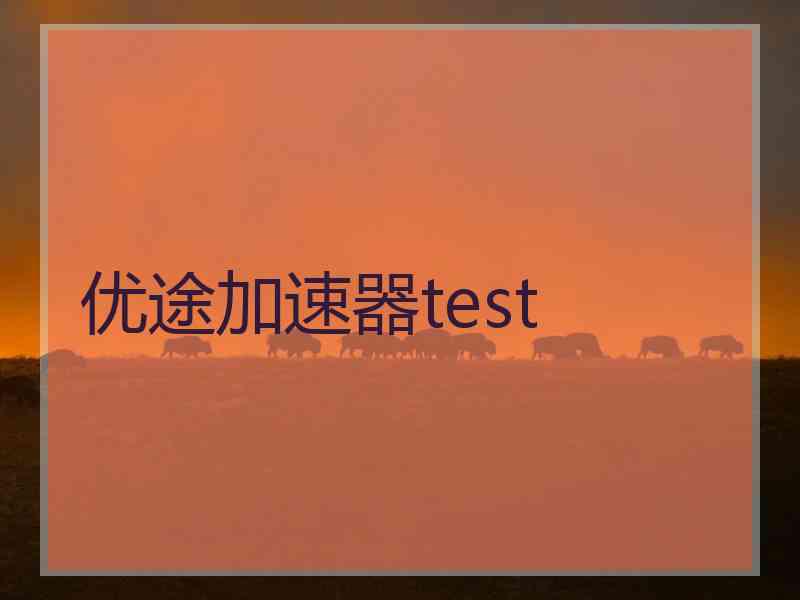 优途加速器test