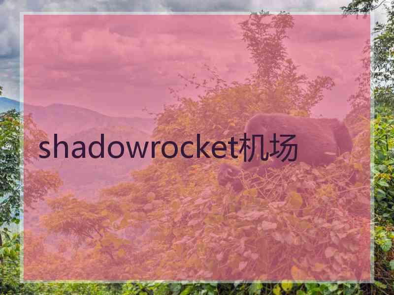 shadowrocket机场