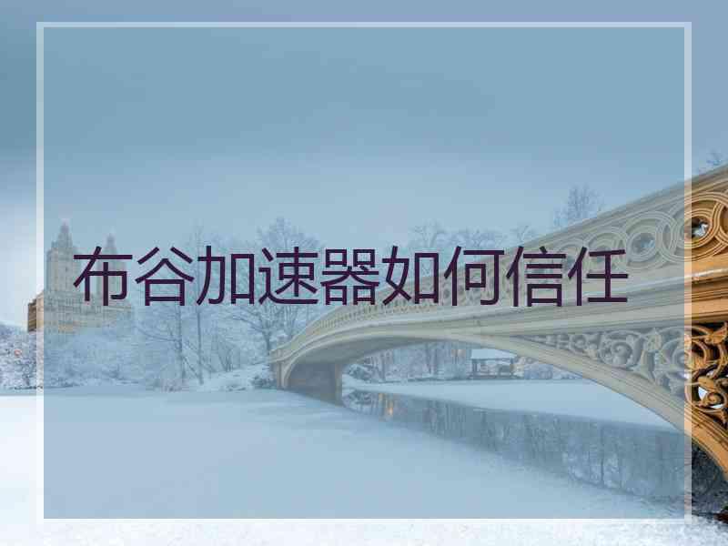 布谷加速器如何信任