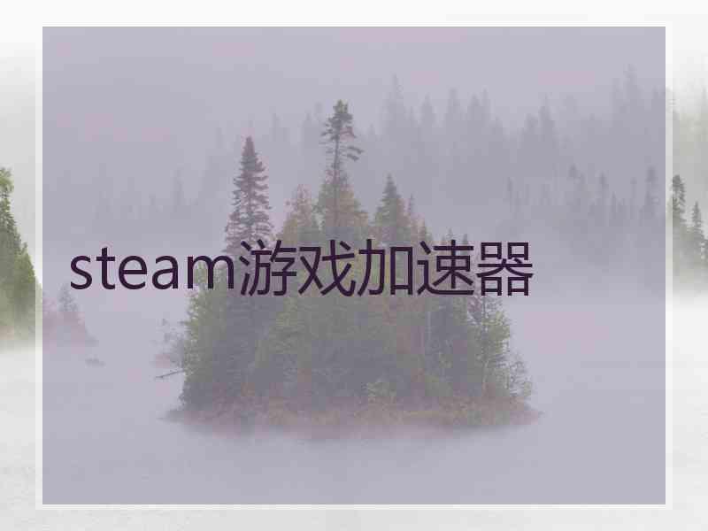 steam游戏加速器