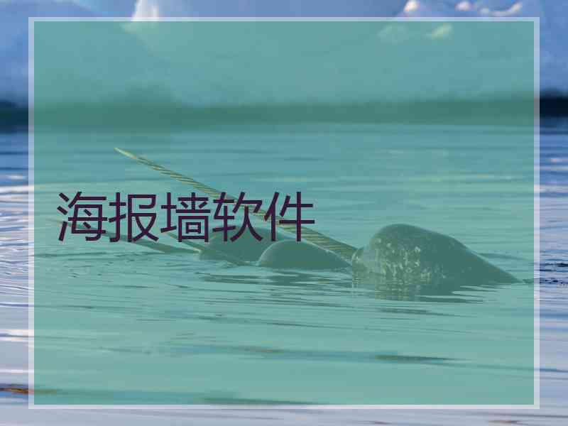 海报墙软件