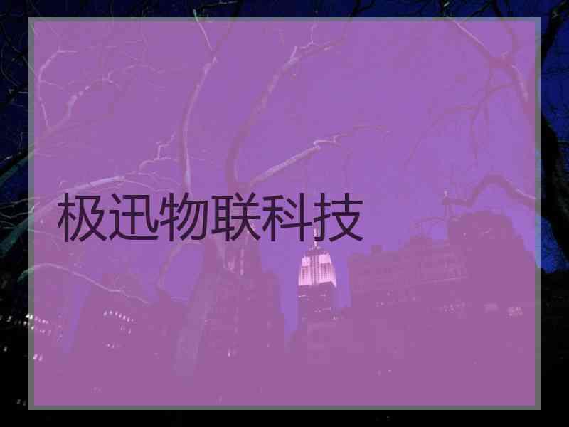 极迅物联科技