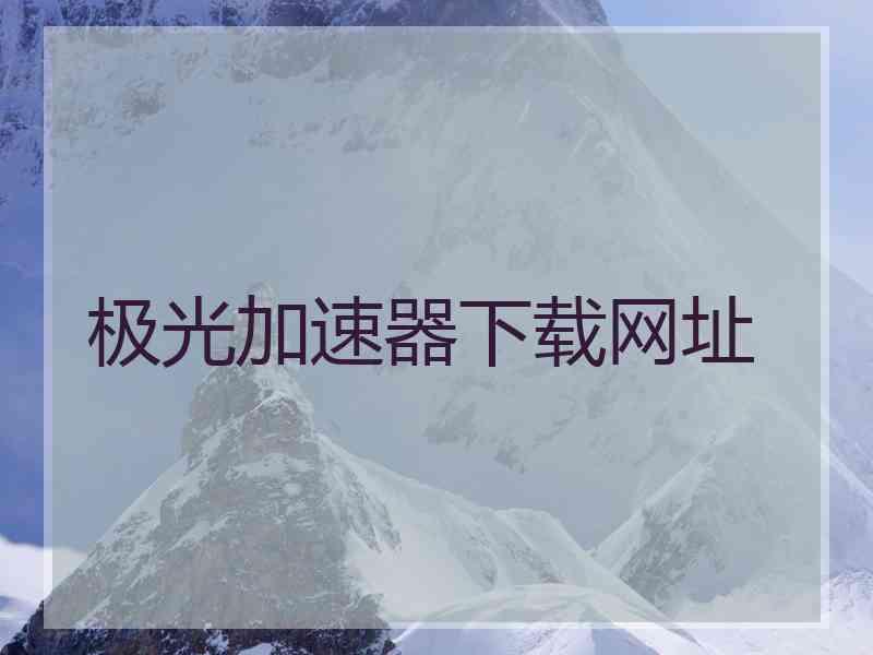 极光加速器下载网址