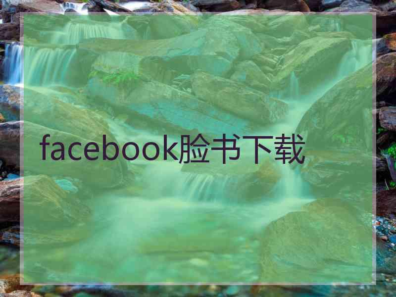 facebook脸书下载