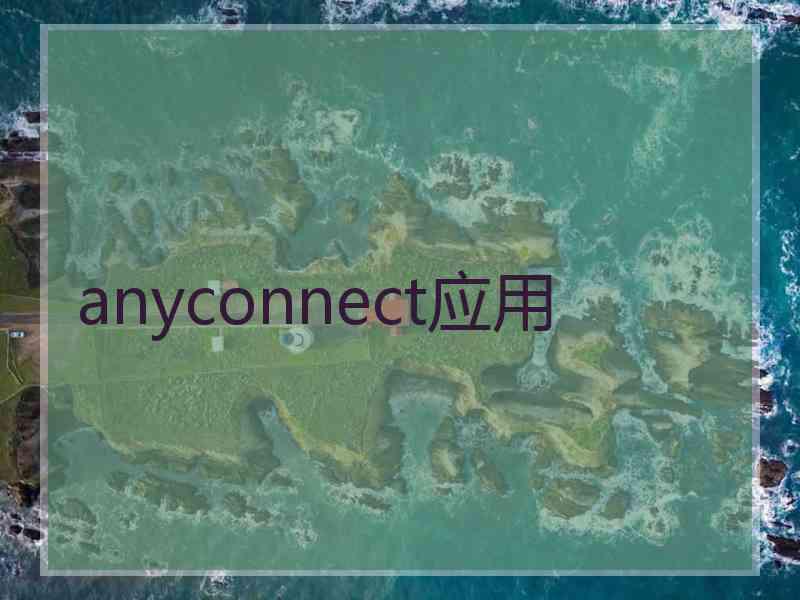 anyconnect应用
