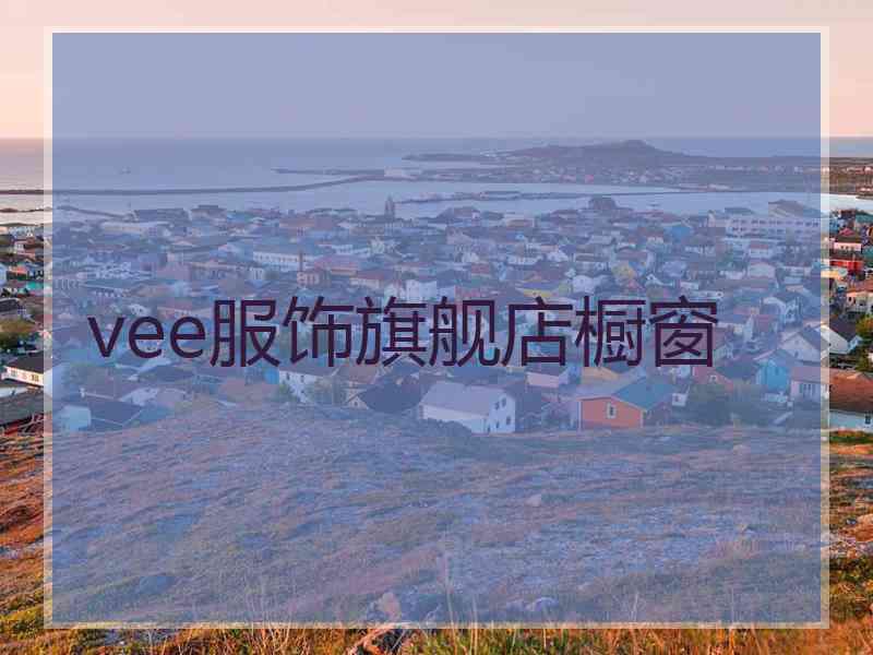 vee服饰旗舰店橱窗