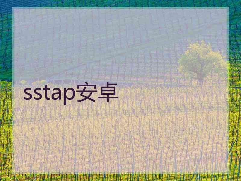 sstap安卓