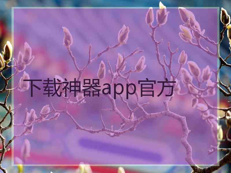 下载神器app官方