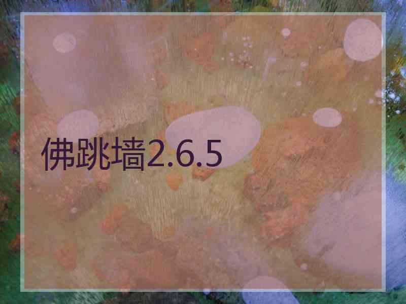 佛跳墙2.6.5