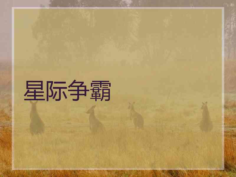 星际争霸